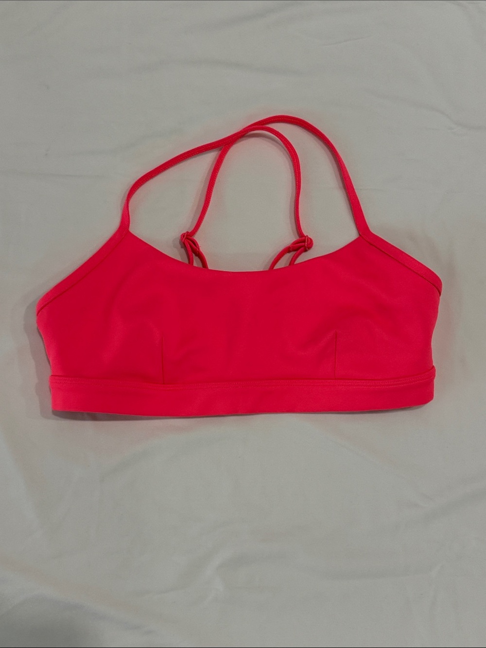 ALO Yoga Neon Pink Bralette Top